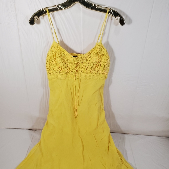 MLLE GABRILLE Women Size Small Yellow Dress - Picture 2 of 3